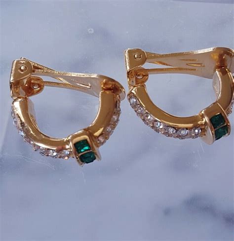 christian dior green mogul earrings|dior designer earrings.